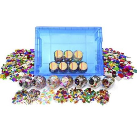 SCOLA SEQUINS COLLAGE TRAY 18X 10G - Image 1