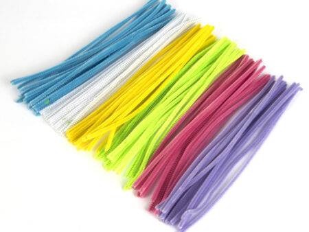 SCO PIPE CLEANERS STEMS PASTEL 100PCS-DR - Image 1