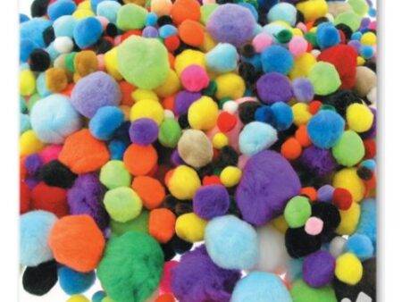 SCO POM POMS CLASSPACK ASSORTED 350PCS-DR - Image 1