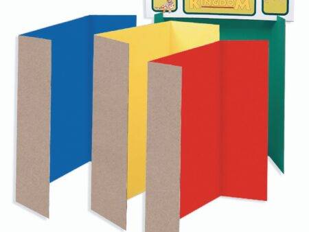 PAC PRESENTATION BOARD ASSORTED COLOURS 914 X 1218MM 4PCS-DR - Image 1