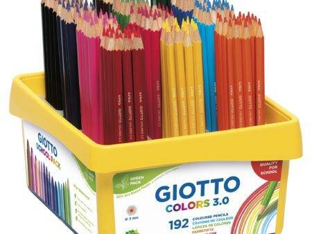 GIO COLORS 3.0 PENCIL 192PCS SCHOOL PACK-DR - Image 1