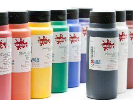 SCO SCOLA STUDENT ACRYLIC 10X500ML SET-DR - Image 1