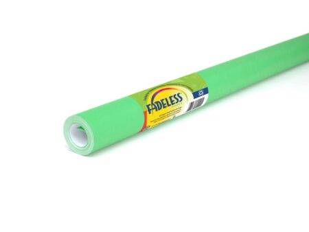 PAC FADELESS COLOURS DISPLAY PAPER ROLL 1218MMX3.6M APPLE GREEN 1PC-DR - Image 1