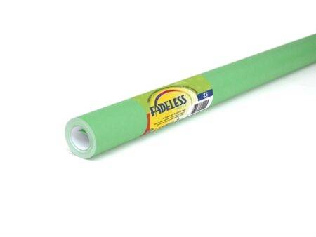 PAC FADELESS COLOURS DISPLAY PAPER ROLL 1218MMX3.6M EMERALD 1PC-DR - Image 1