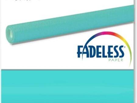 PAC FADELESS COLOURS DISPLAY PAPER ROLL 1218MMX3.6M AZURE  1PC-DR - Image 1