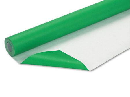 PAC FADELESS COLOURS DISPLAY PAPER ROLL 1218MMX15M APPLE GREEN 1PC-DR - Image 1