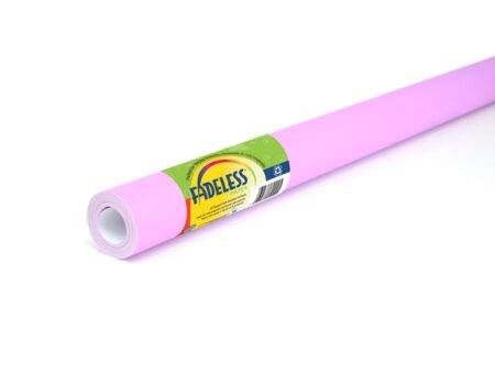 PAC FADELESS COLOURS DISPLAY PAPER ROLL 1218MMX15M BRIGHT PURPLE 1PC-DR - Image 1
