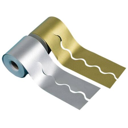 SCOLA DECORATIVE PAPER BORDER ROLL SCALLOPED 100MMX50M 1PC - Image 7