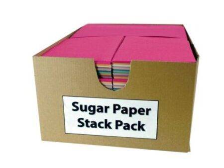 SCO SUGAR PAPER ASSTD 80G A4 250SH-DR - Image 1