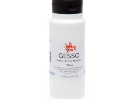 SCO ACRYLIC GESSO WHITE 500ML-DR - Image 1