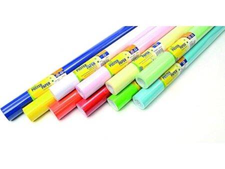 SCO DRY WIPE POSTER PAPER ROLLS ASSORTED 10PCS-DR - Image 1