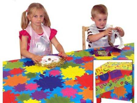 SCO SPLASH MAT CLASSPACK ASSORTED 1M X 1.5M 4PCS-DR - Image 1