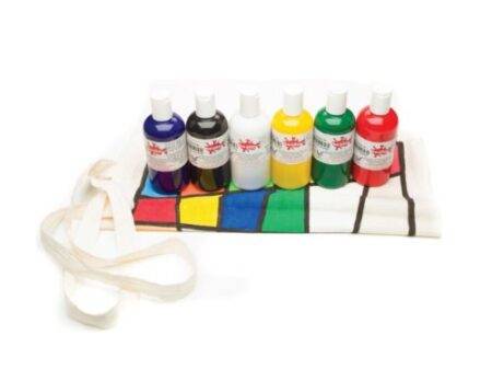 SCO TEXTILE PAINT 150ML ASSORTED 6PCS SET-DR - Image 1