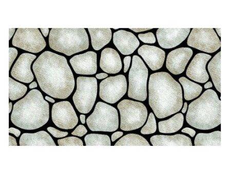PAC FADELESS DISPLAY PAPER ROLL 1218MMX15M ROCK WALL 1PC-DR - Image 1