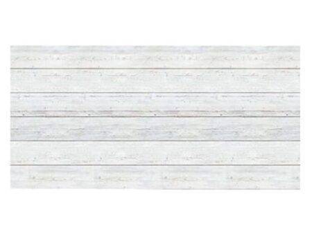 PAC FADELESS DISPLAY PAPER ROLL 1218MMX3.6M WHITE SHIPLAP 1PC-DR - Image 1