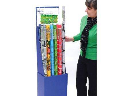 PAC FADELESS DISPLAY PAPER ROLLS STOCKROOM ASSORTMENT 1218MMX3.6M 14 DESIGNS PK ONE 24PCS-DR - Image 1