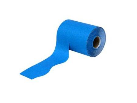 SCO DECORATIVE PAPER BORDER ROLL SCALLOPED BLUE 100MMX50M 1PC-DR - Image 1