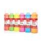 SCOLA ARTMIX FLUORESCENT ASSORTED COLOURS 6X600ML SET