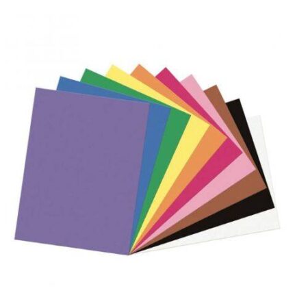 DALER ROWNEY PAC CONSTRUCTION PAPER ASSTD 228X305MM 200SH - Image 1