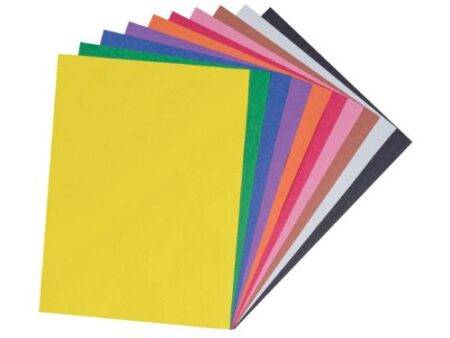 PAC SUNWORKS CONSTRUCTION PAPER ASSORTED 228X305MM 50SH-DR - Image 1