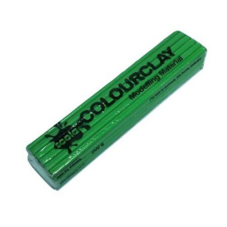 SCOLA COLOUR CLAY 500G DARK GREEN 1PC - Image 1