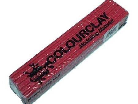 SCO COLOUR CLAY 500G CERISE RED 1PC-DR - Image 1
