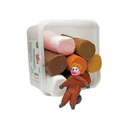 SCOLA SOFT DOUGH PEOPLE ASSORTED 8PCS 300G - Image 1