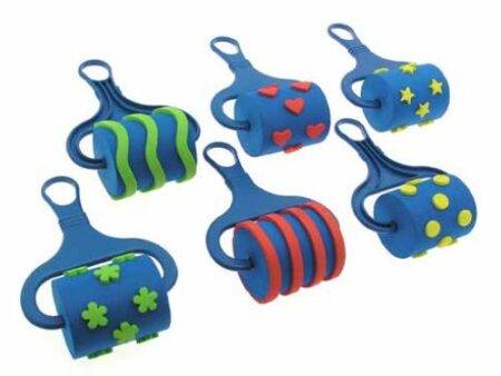 SCO PAINT ROLLERS PATTERNED 12PCS-DR - Image 1
