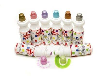 SCO CHUBBI MARKER ASSORTED PEARLESCENT 75ML 8PCS-DR - Image 1
