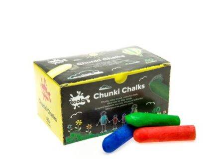 SCO CHUNKI CHALKS ASSORTED 40PCS-DR - Image 1