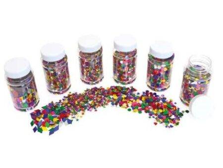 SCO SEQUINS SHAKERS CLASSPACK ASSORTED 100ML 6PCS-DR - Image 1