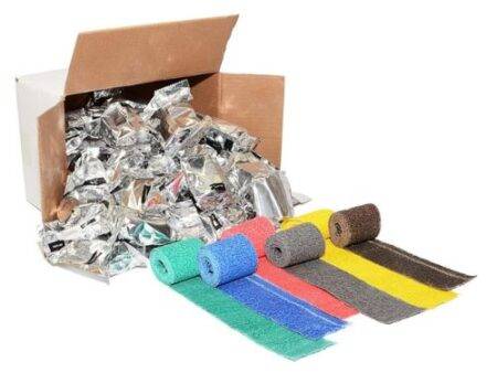 SCO MODROCK COLOURED ROLL ASSORTED 60MM X 2M 48PCS-DR - Image 1