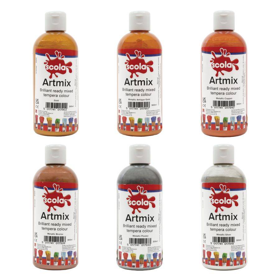 damm3006a_scola-artmix-metallic-assorted-300ml-6pcs.jpg School Stationery Supplies