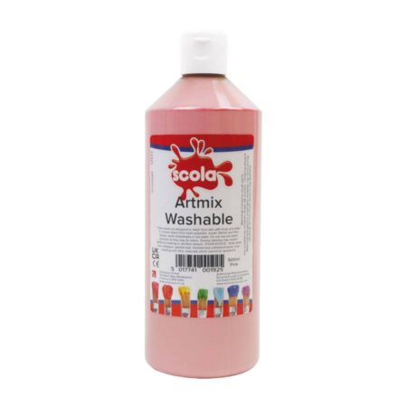 School Stationery Supplies SCOLA WASHABLE ARTMIX 500ML - Image 6