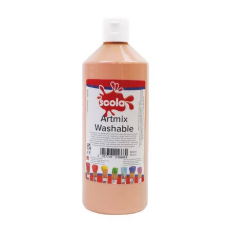 School Stationery Supplies SCOLA WASHABLE ARTMIX 500ML - Image 3