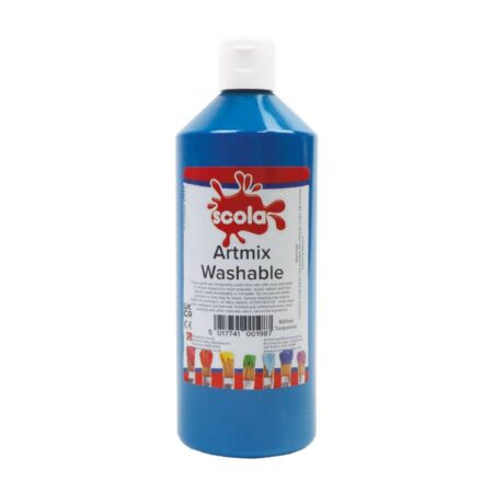 School Stationery Supplies SCOLA WASHABLE ARTMIX 500ML - Image 8