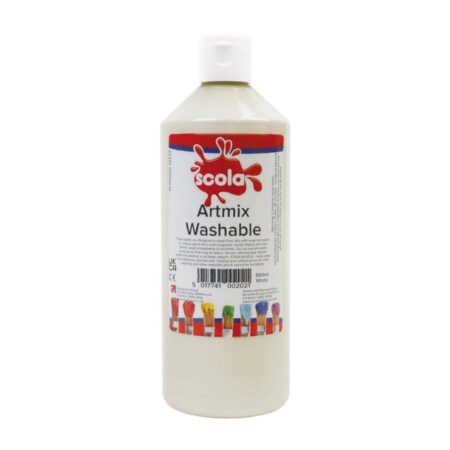 School Stationery Supplies Artmix Washable Paints 500ML