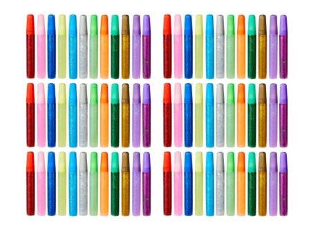 SCO GLITTER GLUE CLASSPACK ASSORTED 72PCS-DR - Image 1