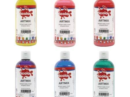 SCO ARTMIX PEARLESCENT ASSORTED 6X300ML SET-DR - Image 1