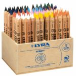 DALER ROWNEY LYR FERBY NATURE COLOURED PENCIL 96PCS WOODEN SCHOOL PACK