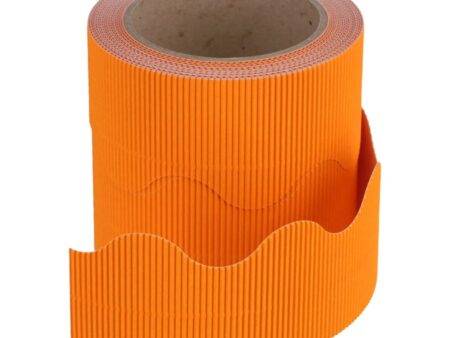 SCO CORRUGATED BORDER ROLL 57MMX15M ORANGE-DR - Image 1