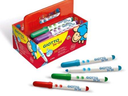 GIO BE-BE SUPER FIBRE PENS 36PCS SCHOOL PACK-DR - Image 1