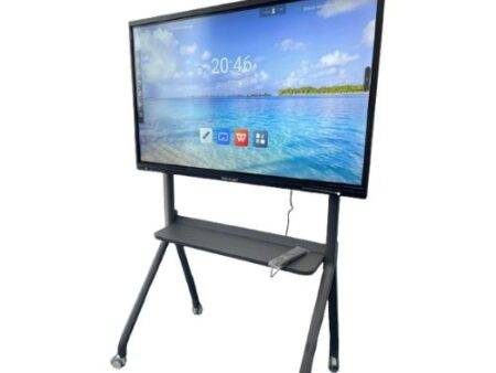 DMInteract 55" C Series Interactive Flat Panel with 12MP Built-in Camera, Android With Stand - Image 1