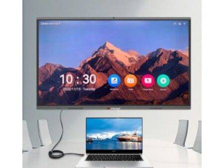 DMInteract 55" C Series Interactive Flat Panel with 12MP Built-in Camera, Android With Stand - Image 3