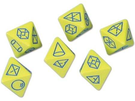 3D Shape Dice 8 Side - Pk 6 - Image 1