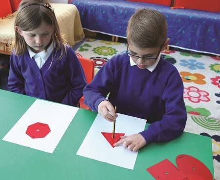 School Stationery Supplies Rotational Symmetry Shapes - Image 1