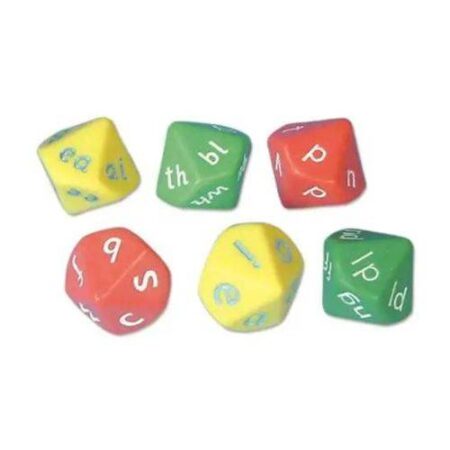 School Stationery Supplies Letter Dice - Pk 60 (A) - Image 1
