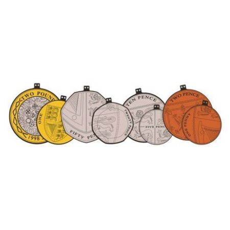 School Stationery Supplies Giant Money - 11 Discs - Image 1