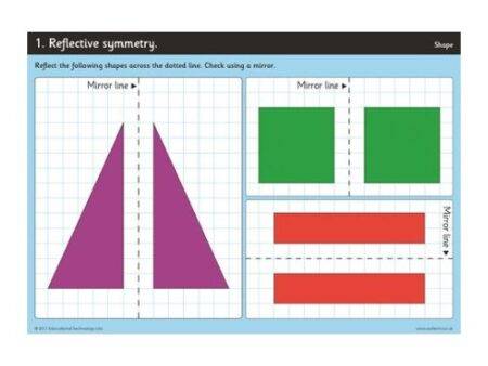 Shape Workcards Pk 8 - Image 1