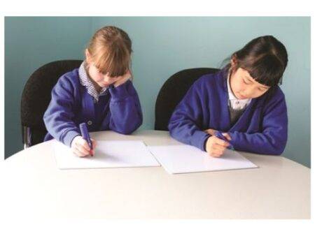 A4 Blank Write 'N' Wipe Board PK 30 - Image 1